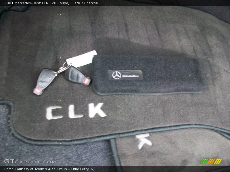 Black / Charcoal 2001 Mercedes-Benz CLK 320 Coupe