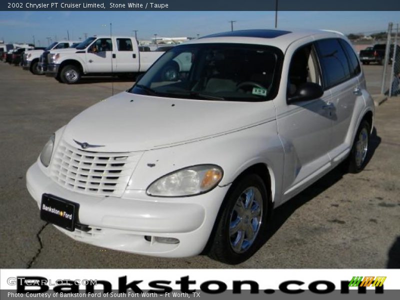 Stone White / Taupe 2002 Chrysler PT Cruiser Limited