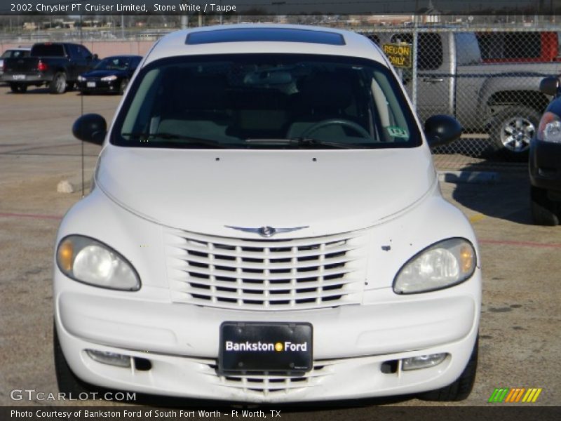 Stone White / Taupe 2002 Chrysler PT Cruiser Limited