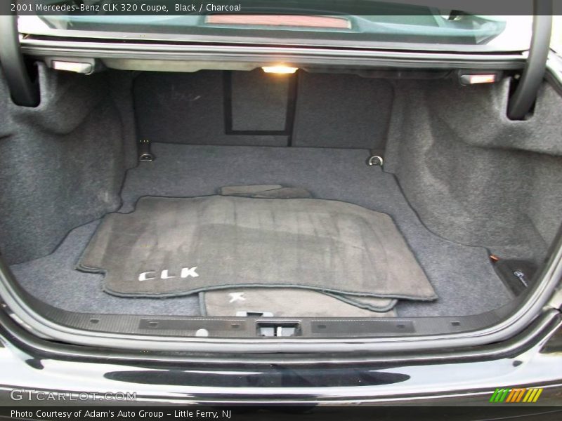 Black / Charcoal 2001 Mercedes-Benz CLK 320 Coupe