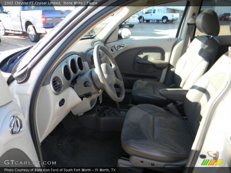 Stone White / Taupe 2002 Chrysler PT Cruiser Limited