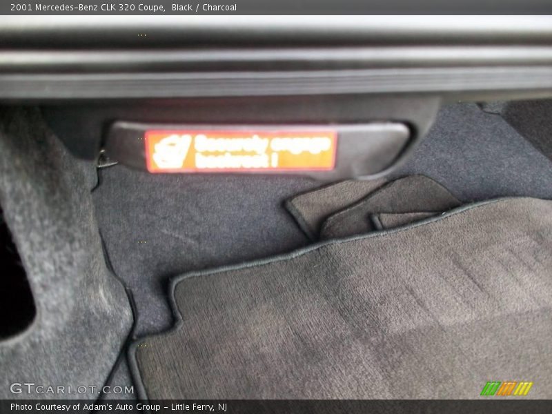 Black / Charcoal 2001 Mercedes-Benz CLK 320 Coupe