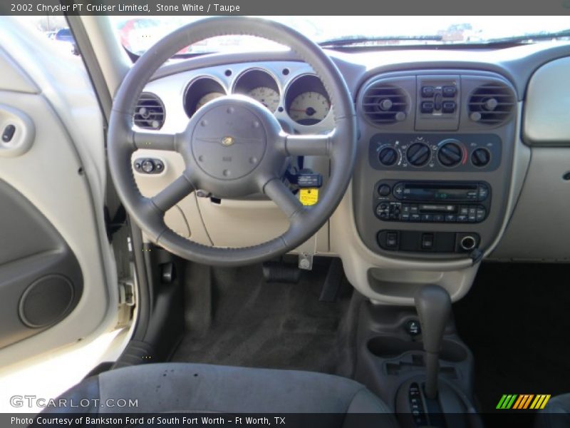 Stone White / Taupe 2002 Chrysler PT Cruiser Limited
