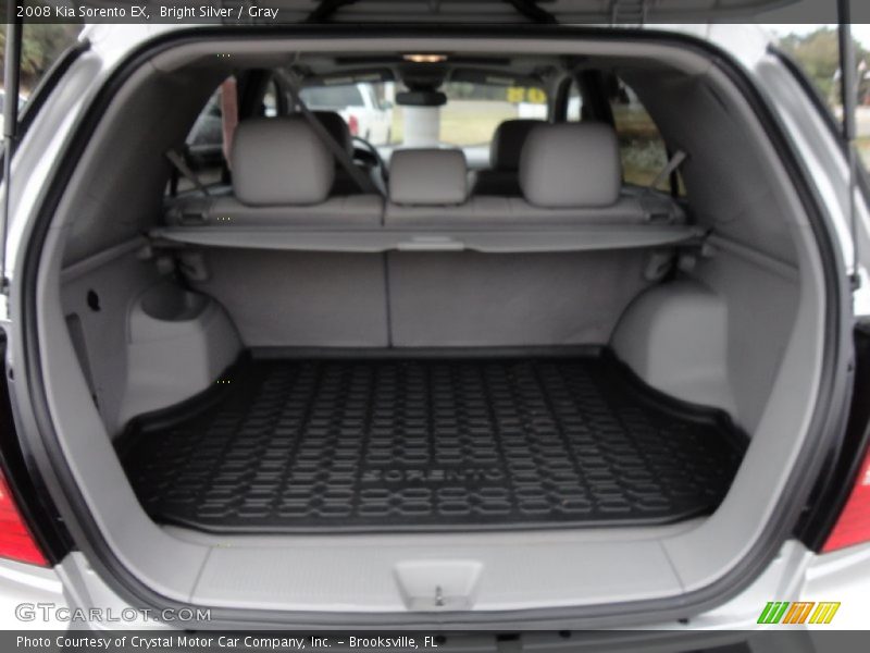 Bright Silver / Gray 2008 Kia Sorento EX