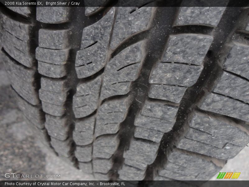 Bright Silver / Gray 2008 Kia Sorento EX