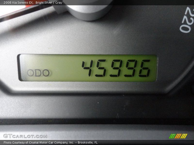 Bright Silver / Gray 2008 Kia Sorento EX
