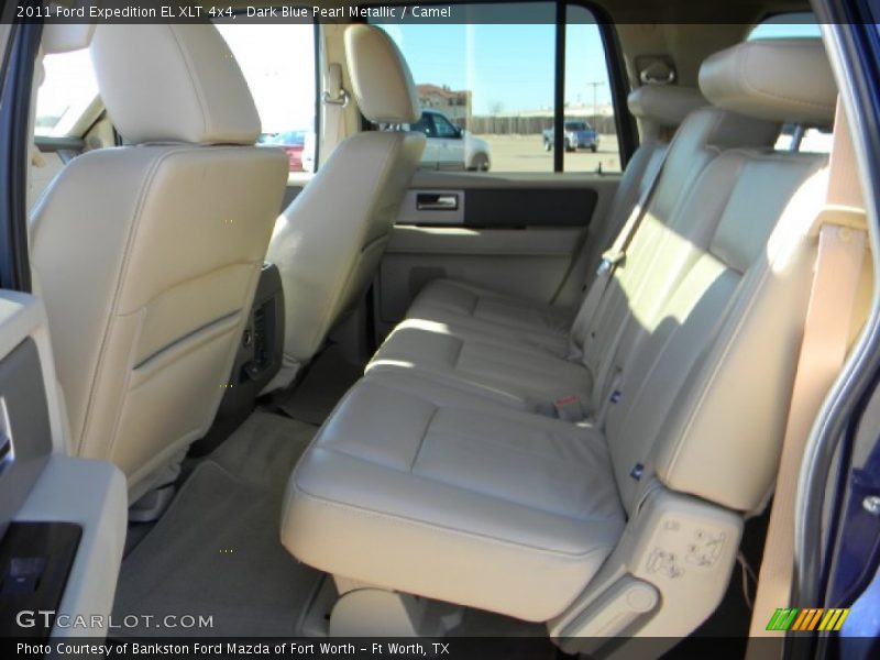 Dark Blue Pearl Metallic / Camel 2011 Ford Expedition EL XLT 4x4