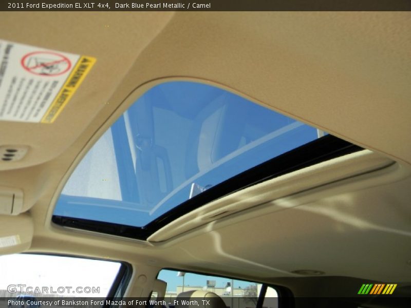 Sunroof of 2011 Expedition EL XLT 4x4