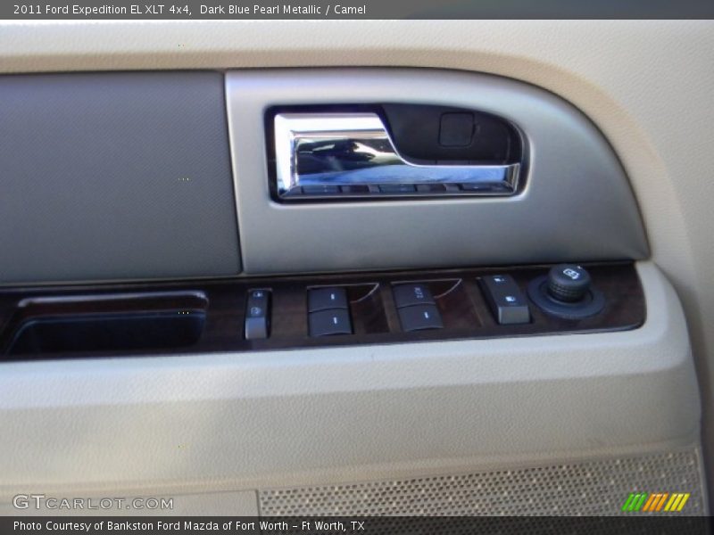 Dark Blue Pearl Metallic / Camel 2011 Ford Expedition EL XLT 4x4