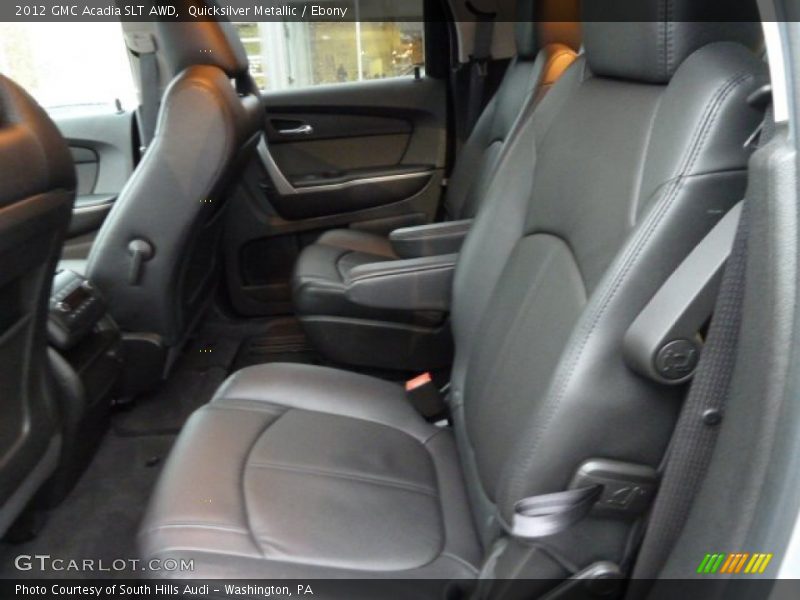 Quicksilver Metallic / Ebony 2012 GMC Acadia SLT AWD