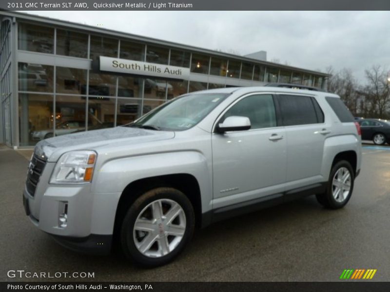 Quicksilver Metallic / Light Titanium 2011 GMC Terrain SLT AWD