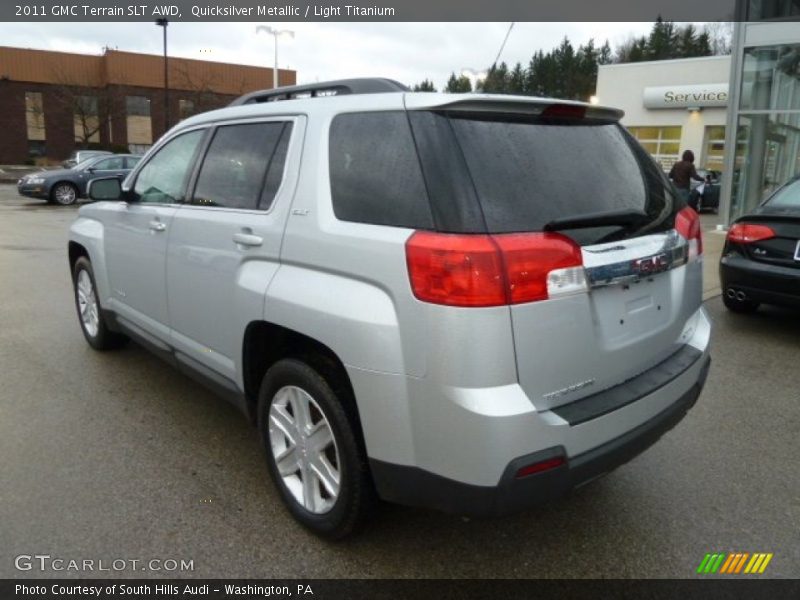 Quicksilver Metallic / Light Titanium 2011 GMC Terrain SLT AWD