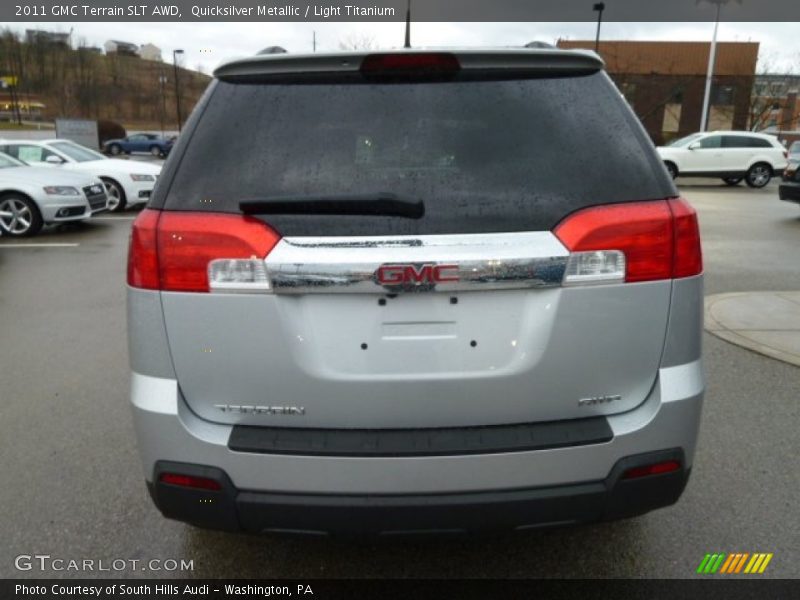 Quicksilver Metallic / Light Titanium 2011 GMC Terrain SLT AWD
