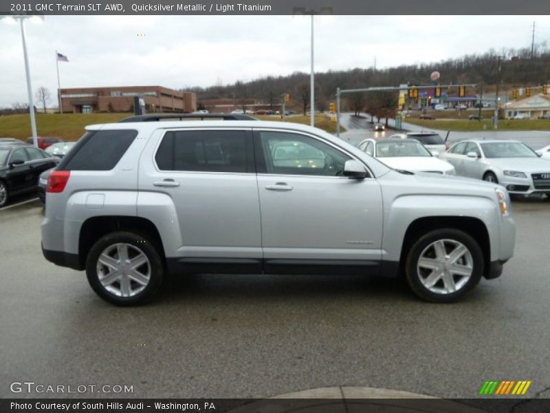 Quicksilver Metallic / Light Titanium 2011 GMC Terrain SLT AWD