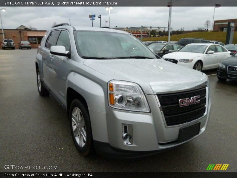 Quicksilver Metallic / Light Titanium 2011 GMC Terrain SLT AWD