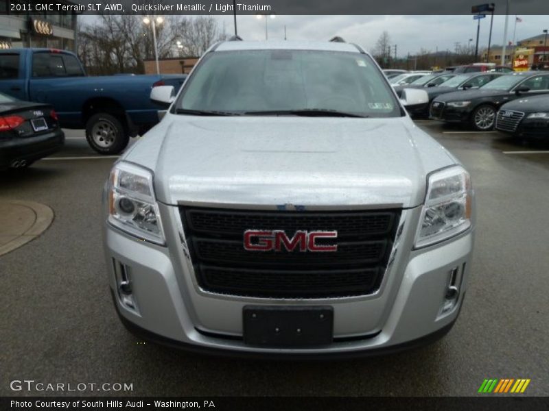 Quicksilver Metallic / Light Titanium 2011 GMC Terrain SLT AWD
