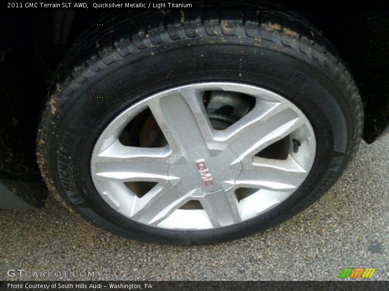 Quicksilver Metallic / Light Titanium 2011 GMC Terrain SLT AWD
