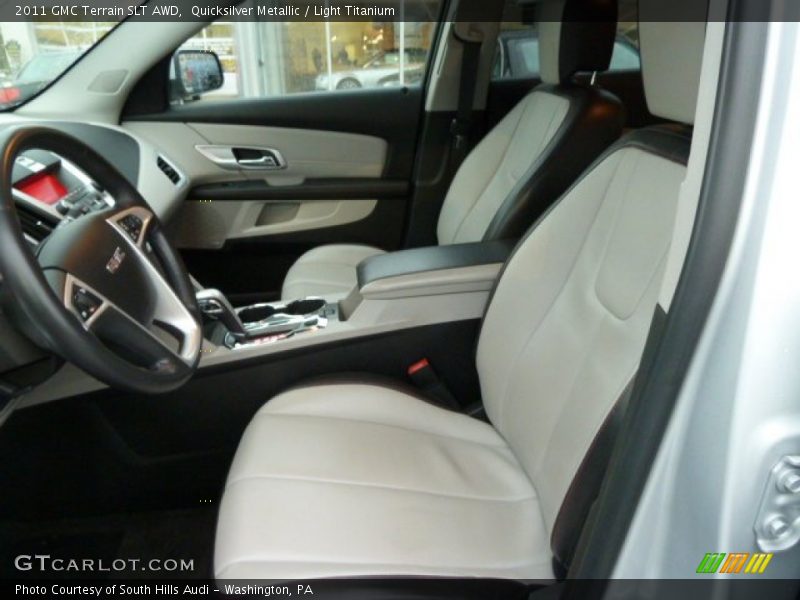 Quicksilver Metallic / Light Titanium 2011 GMC Terrain SLT AWD