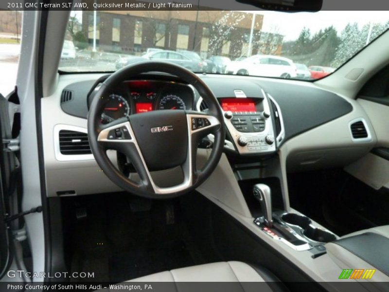 Quicksilver Metallic / Light Titanium 2011 GMC Terrain SLT AWD