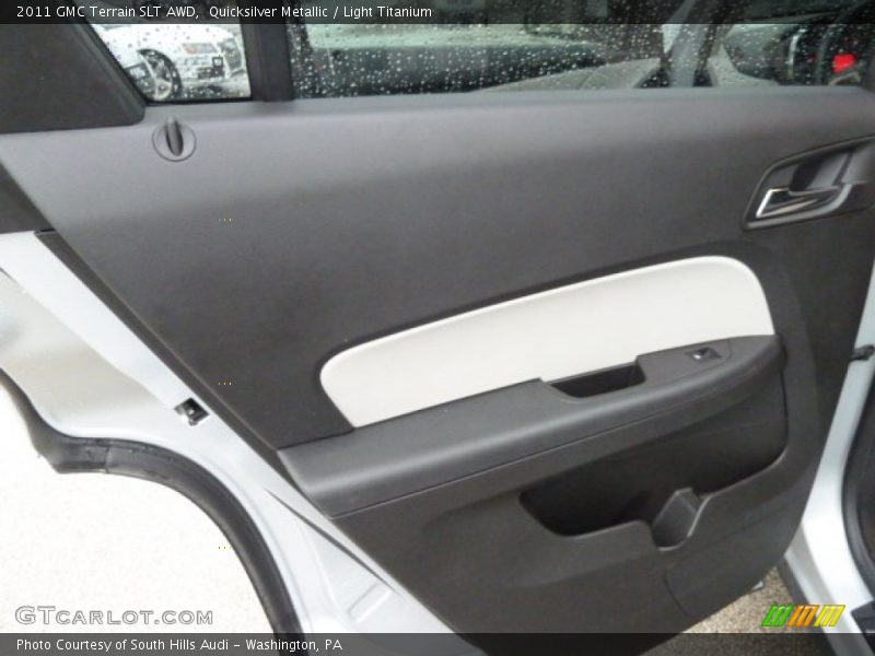 Quicksilver Metallic / Light Titanium 2011 GMC Terrain SLT AWD