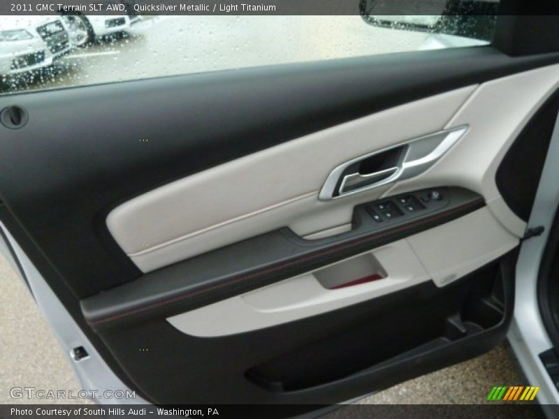 Quicksilver Metallic / Light Titanium 2011 GMC Terrain SLT AWD