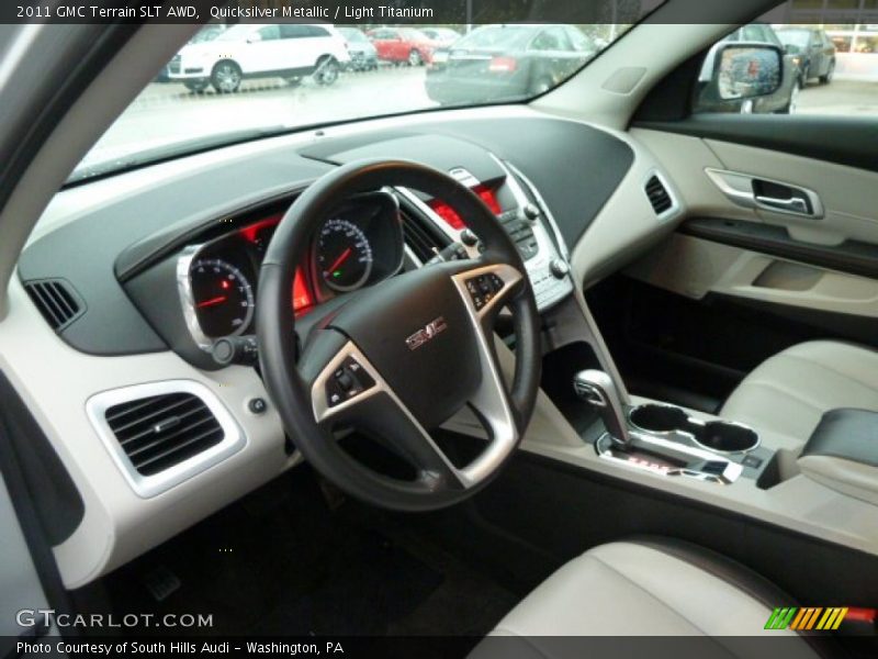 Quicksilver Metallic / Light Titanium 2011 GMC Terrain SLT AWD