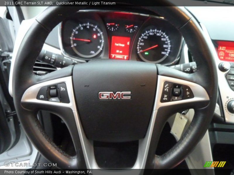 Quicksilver Metallic / Light Titanium 2011 GMC Terrain SLT AWD