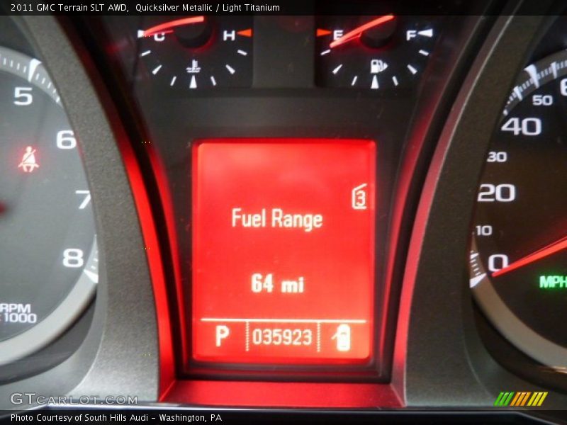 Quicksilver Metallic / Light Titanium 2011 GMC Terrain SLT AWD