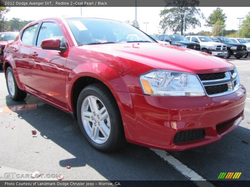 Redline 2-Coat Pearl / Black 2012 Dodge Avenger SXT