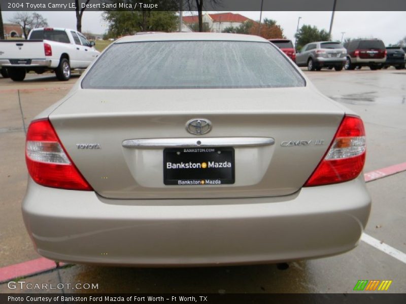 Desert Sand Mica / Taupe 2004 Toyota Camry LE