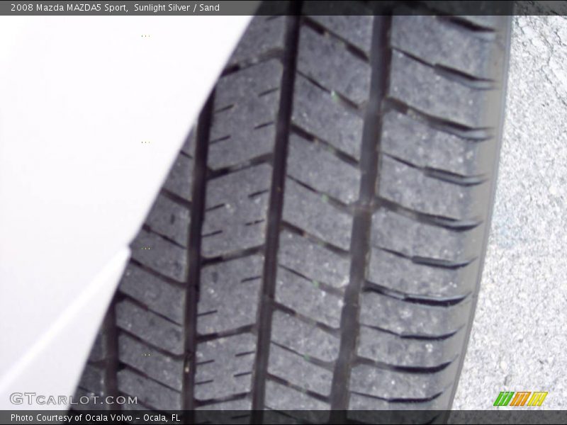 Sunlight Silver / Sand 2008 Mazda MAZDA5 Sport