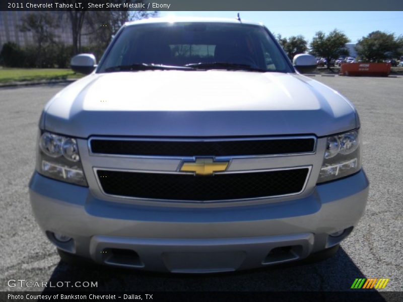 Sheer Silver Metallic / Ebony 2011 Chevrolet Tahoe LT