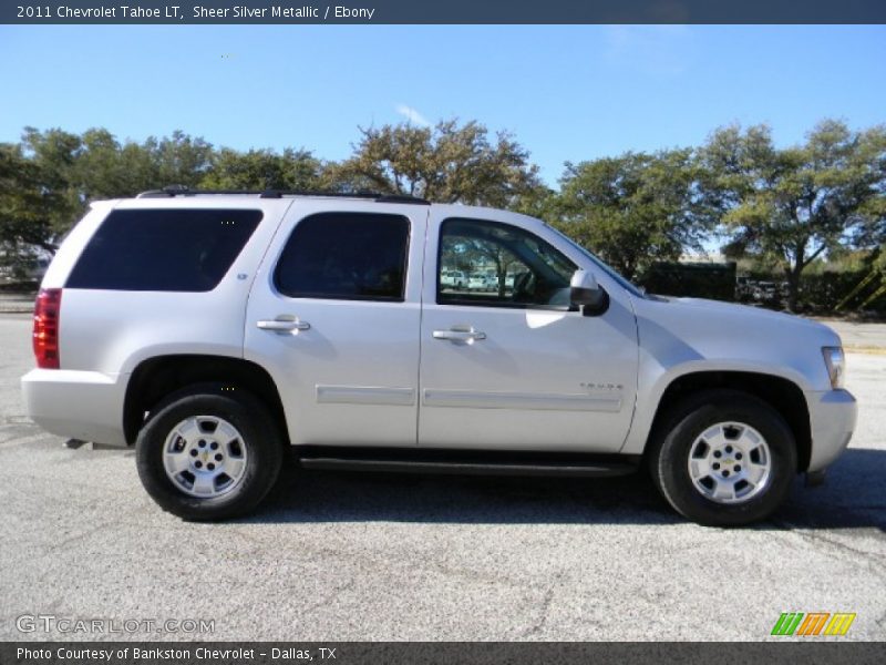 Sheer Silver Metallic / Ebony 2011 Chevrolet Tahoe LT