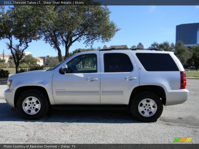 Sheer Silver Metallic / Ebony 2011 Chevrolet Tahoe LT