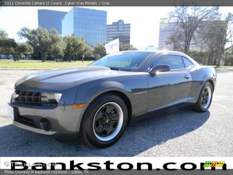 Cyber Gray Metallic / Gray 2011 Chevrolet Camaro LS Coupe
