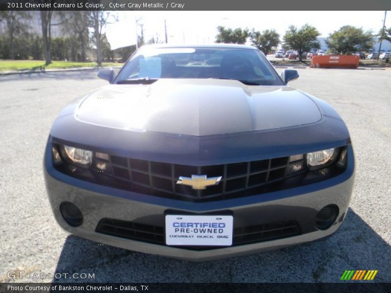 Cyber Gray Metallic / Gray 2011 Chevrolet Camaro LS Coupe