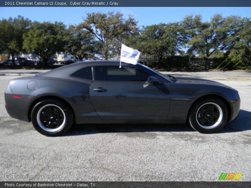 Cyber Gray Metallic / Gray 2011 Chevrolet Camaro LS Coupe