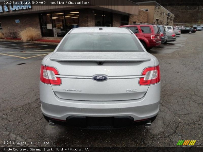 Ingot Silver / Charcoal Black 2012 Ford Taurus SHO AWD