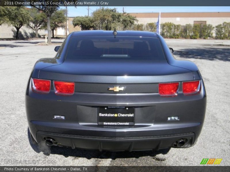 Cyber Gray Metallic / Gray 2011 Chevrolet Camaro LS Coupe