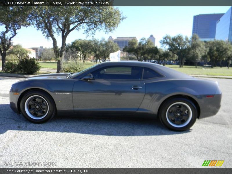Cyber Gray Metallic / Gray 2011 Chevrolet Camaro LS Coupe