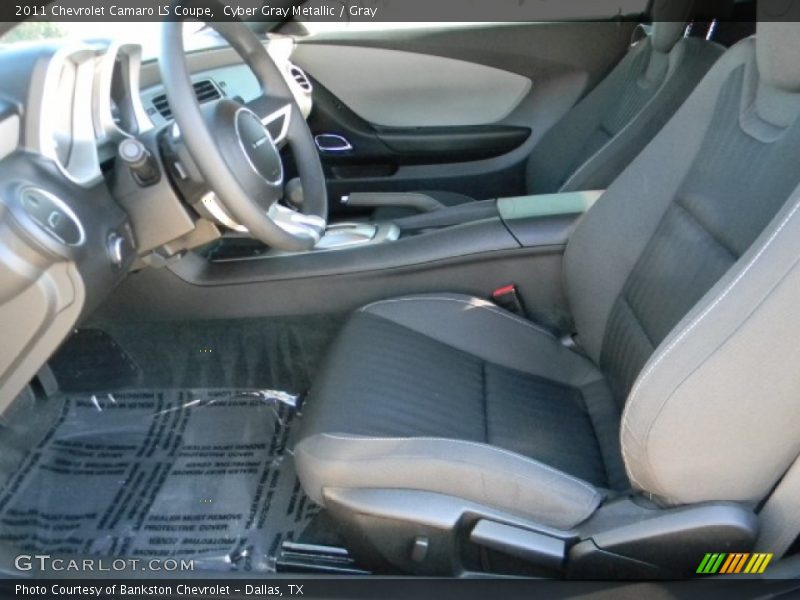 Cyber Gray Metallic / Gray 2011 Chevrolet Camaro LS Coupe