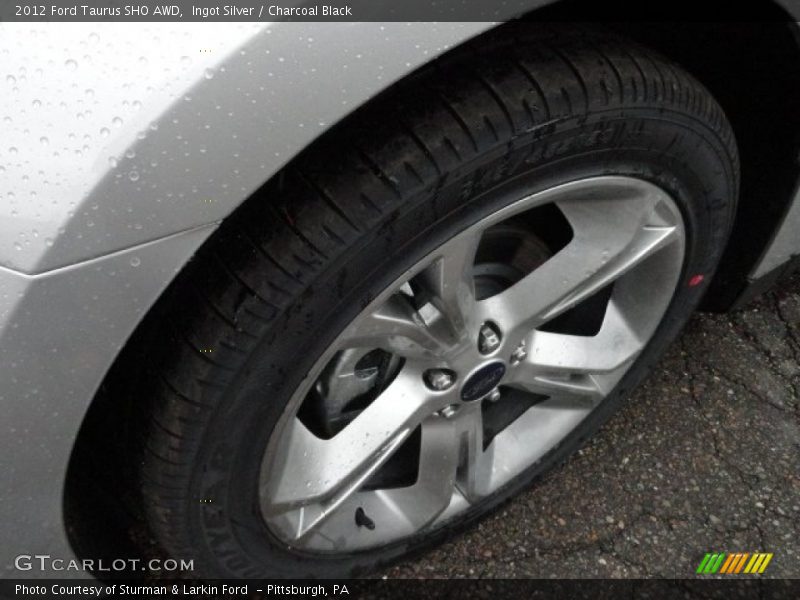 Ingot Silver / Charcoal Black 2012 Ford Taurus SHO AWD