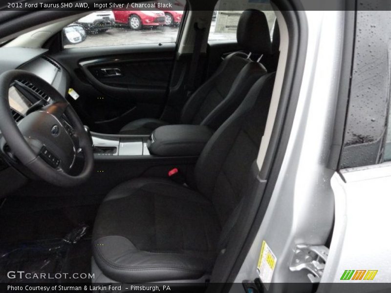 Ingot Silver / Charcoal Black 2012 Ford Taurus SHO AWD