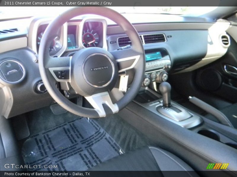 Cyber Gray Metallic / Gray 2011 Chevrolet Camaro LS Coupe