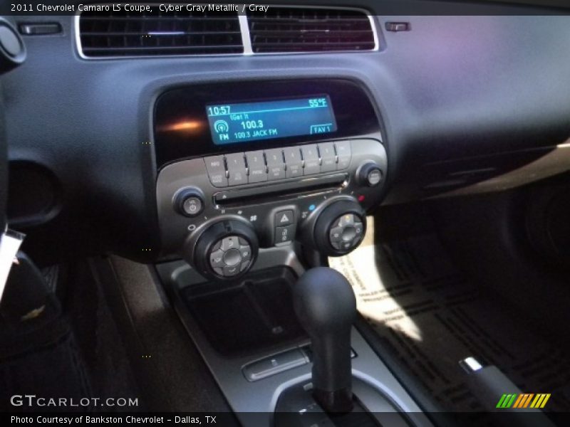 Cyber Gray Metallic / Gray 2011 Chevrolet Camaro LS Coupe