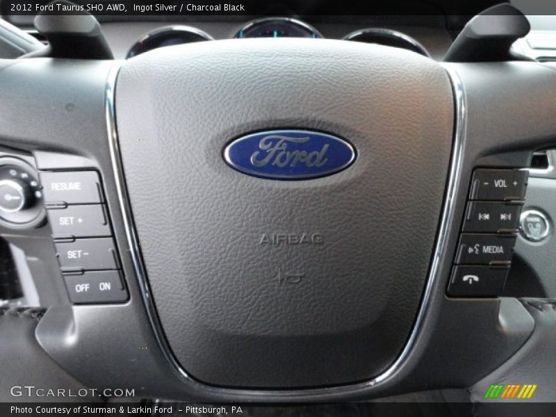  2012 Taurus SHO AWD Steering Wheel