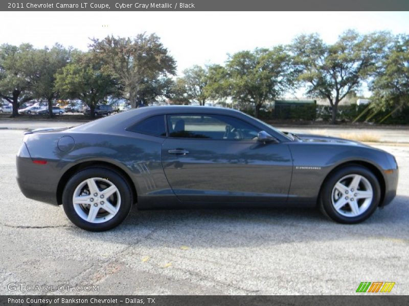 Cyber Gray Metallic / Black 2011 Chevrolet Camaro LT Coupe