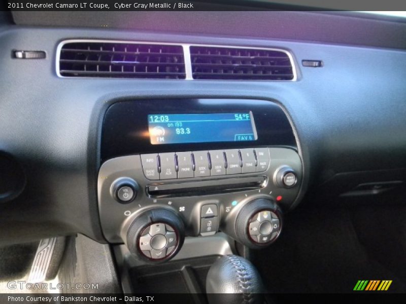 Cyber Gray Metallic / Black 2011 Chevrolet Camaro LT Coupe