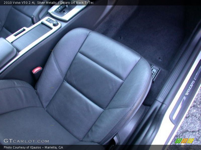 Silver Metallic / Dalaro Off Black T-Tec 2010 Volvo V50 2.4i