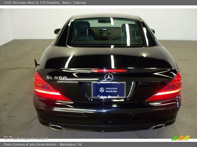 Black / Charcoal 2005 Mercedes-Benz SL 500 Roadster